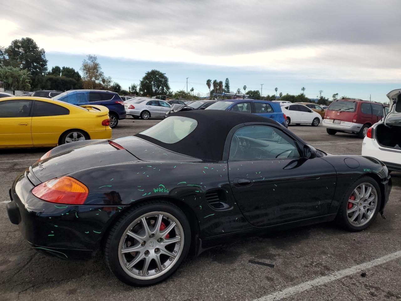 Image 3 of 2000 PORSCHE BOXSTER S 2000 with VIN WP0CB2989YU663891