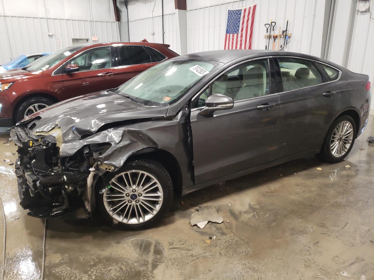 Obraz 1 z 2016 FORD FUSION SE 2016 z VIN 3FA6P0T93GR367801