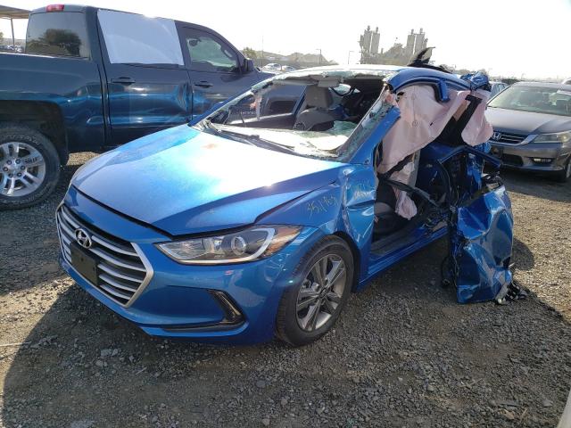 Image 2 of 2018 HYUNDAI ELANTRA SEL 2018 with VIN 5NPD84LF1JH285300