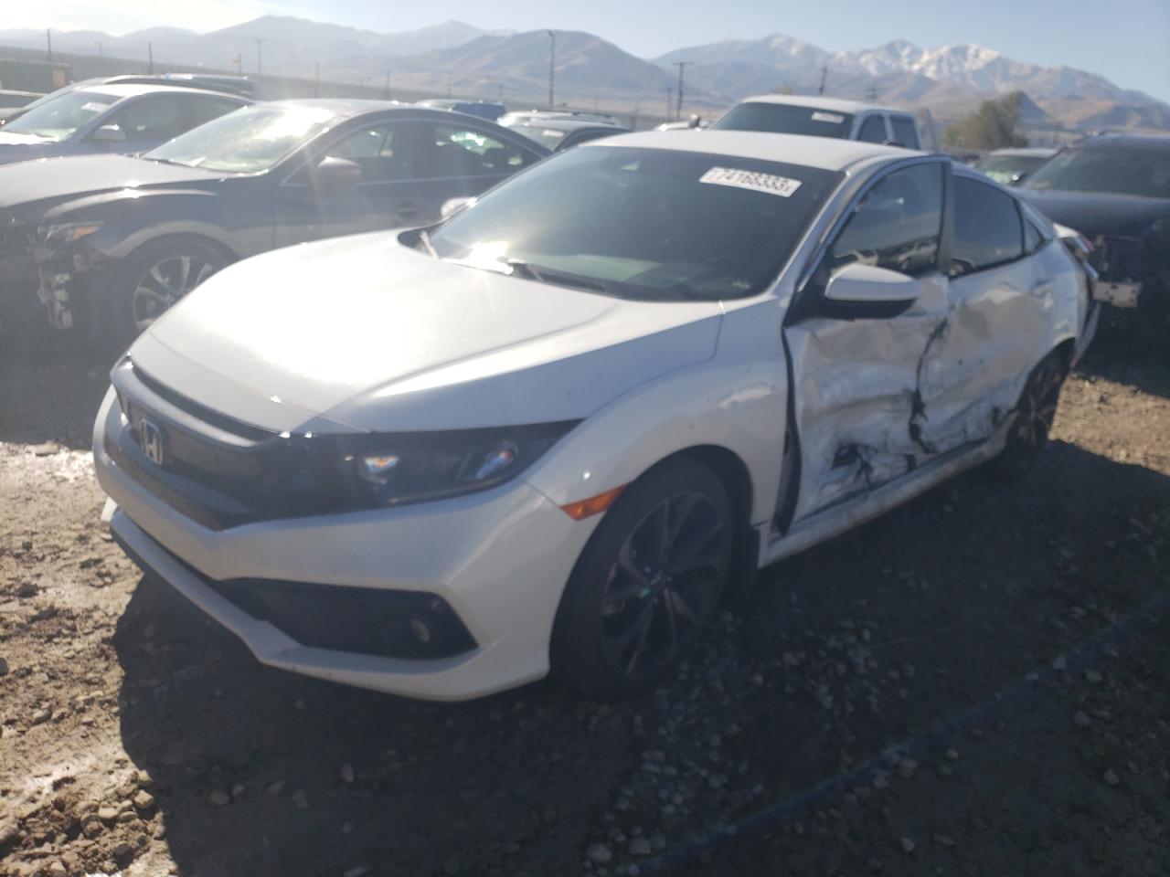Image 1 of 2021 HONDA CIVIC SPORT 2021 with VIN 2HGFC2F88MH508519
