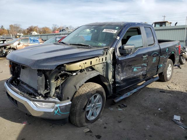 Image 1 of 2022 FORD F150 SUPER CAB 2022 with VIN 1FTEX1EP1NKF29501