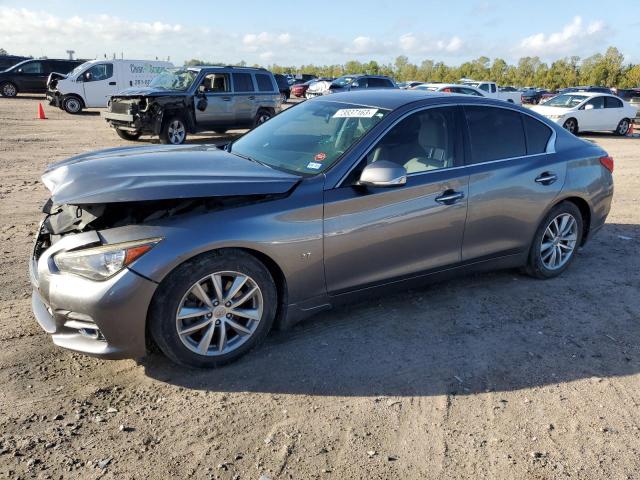 Image 1 of 2015 INFINITI Q50 BASE 2015 with VIN JN1BV7AP9FM354814
