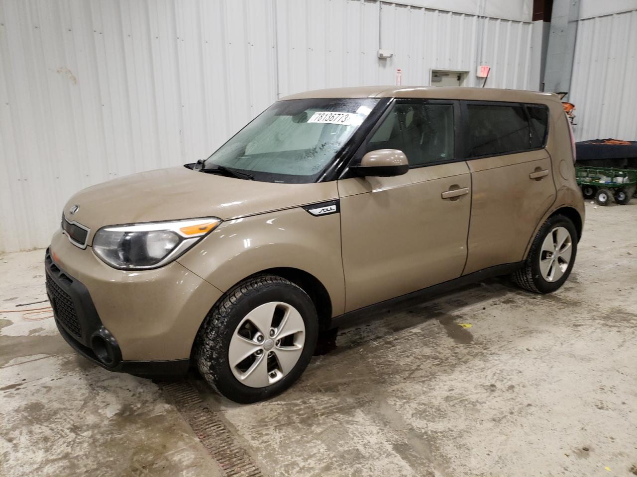 Image 1 of 2015 KIA SOUL  2015 with VIN KNDJN2A2XF7175681