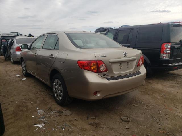 Image 2 of 2009 TOYOTA COROLLA BASE 2009 with VIN 1NXBU40E39Z054572