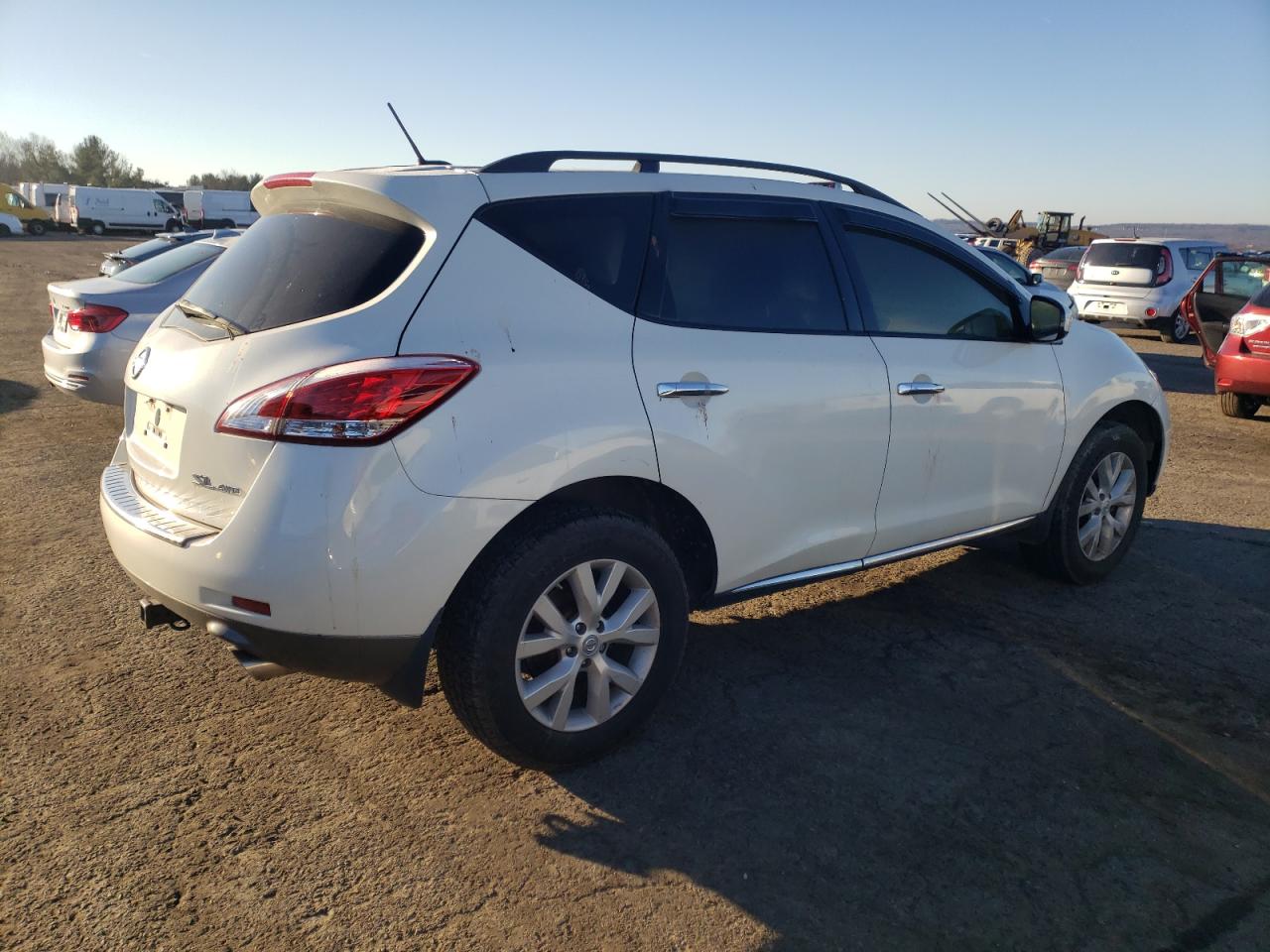 Изображение 3 2014 NISSAN MURANO S 2014 с VIN JN8AZ1MW2EW517520
