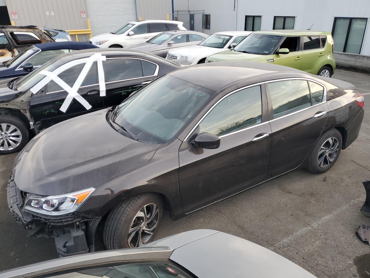 Image 1 of 2017 HONDA ACCORD LX 2017 with VIN 1HGCR2F36HA254304
