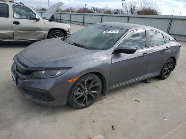 Image 1 of 2019 HONDA CIVIC SPORT 2019 with VIN 19XFC2F81KE048806