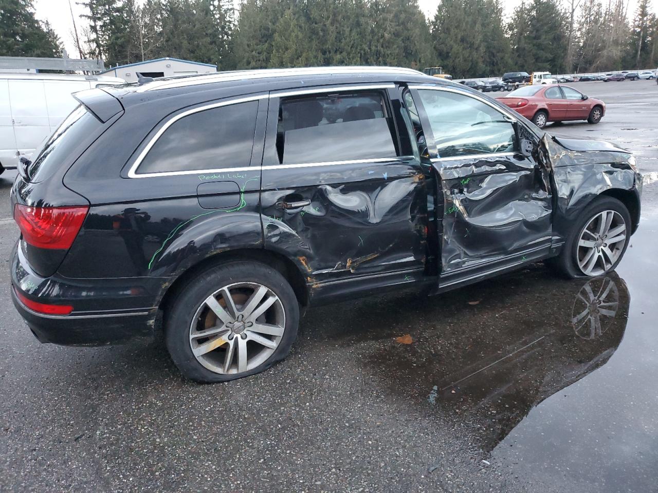 Image 3 of 2015 AUDI Q7 PREMIUM PLUS 2015 with VIN WA1LGAFE3FD002452