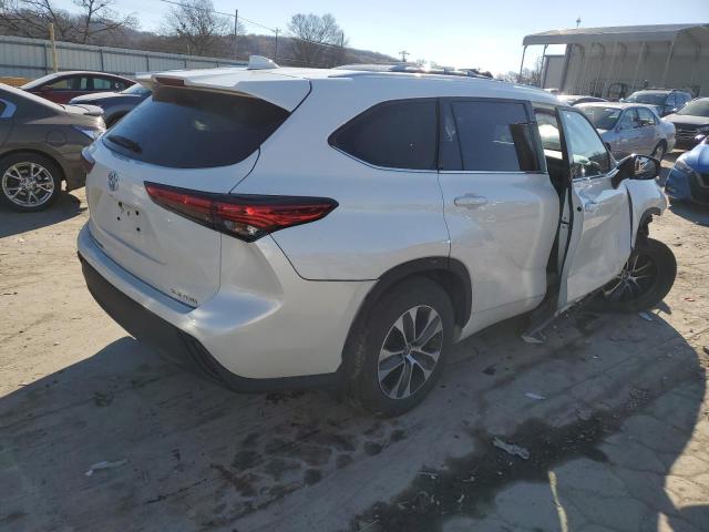 Image 3 of 2020 TOYOTA HIGHLANDER XLE 2020 with VIN 5TDGZRBH5LS507120