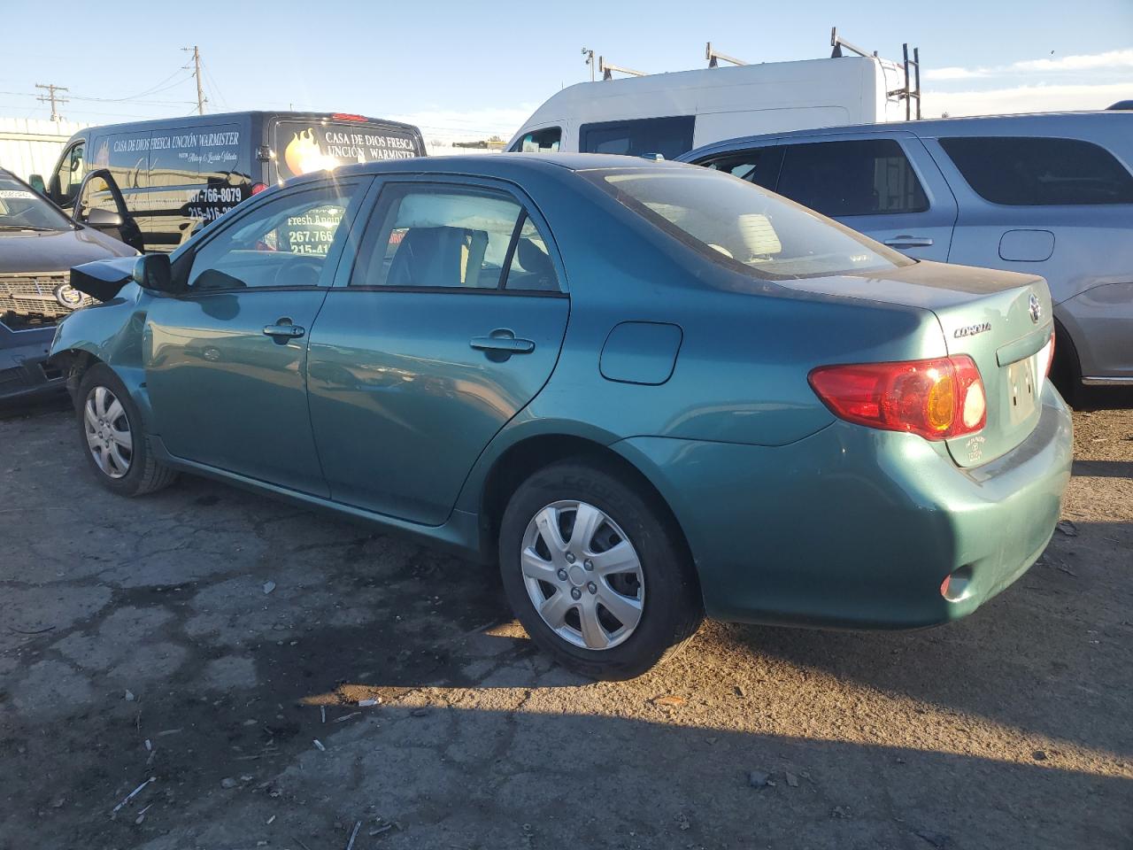Image 2 of 2010 TOYOTA COROLLA BASE 2010 with VIN 2T1BU4EEXAC236445