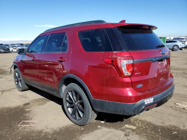 Изображение 2 2017 FORD EXPLORER XLT 2017 с VIN 1FM5K8D81HGA33702