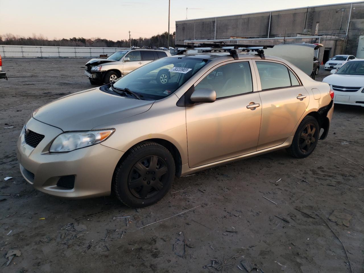 Image 1 of 2010 TOYOTA COROLLA BASE 2010 with VIN 1NXBU4EE5AZ313575