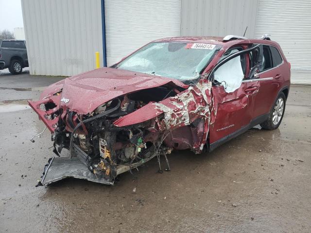 Image 1 of 2015 JEEP CHEROKEE LIMITED 2015 with VIN 1C4PJMDS6FW604382