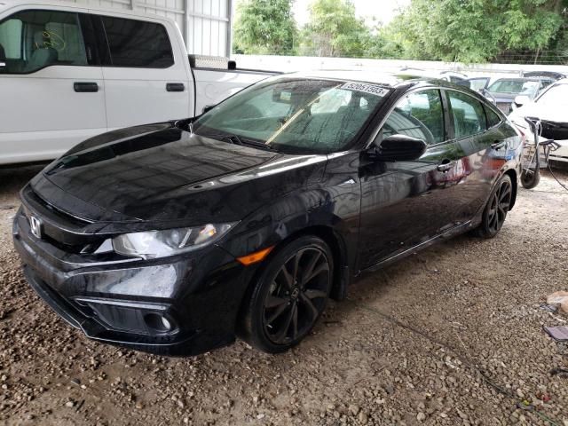 Image 1 of 2019 HONDA CIVIC SPORT 2019 with VIN 2HGFC2F81KH565206