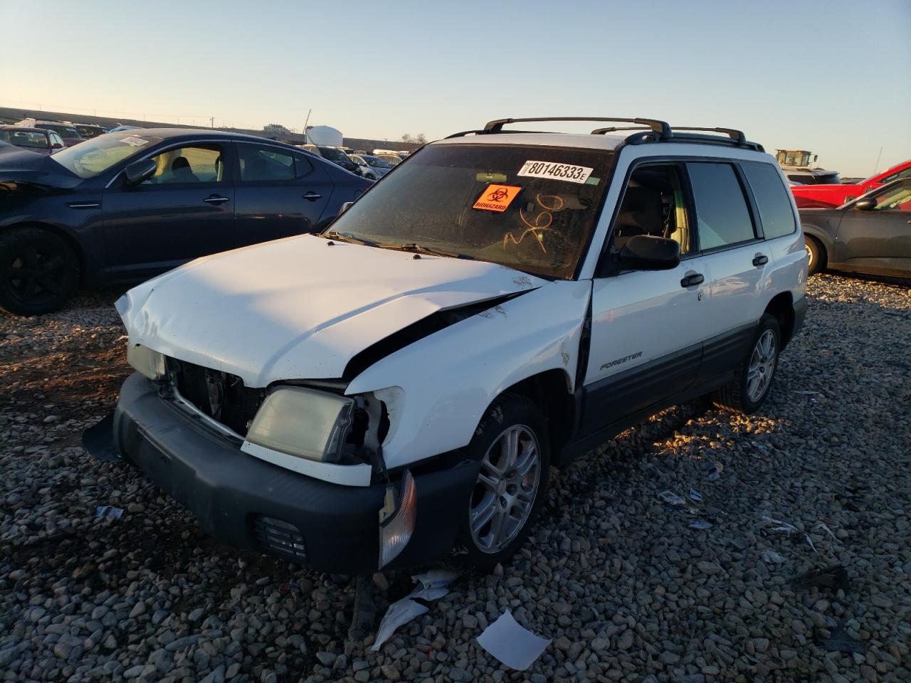 Obraz 1 z 2002 SUBARU FORESTER L 2002 z VIN JF1SF63572H717569