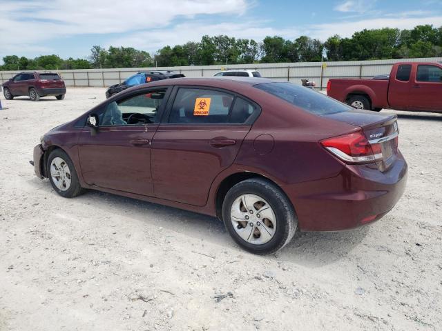 Obraz 2 z 2013 HONDA CIVIC LX 2013 z VIN 2HGFB2F50DH569873