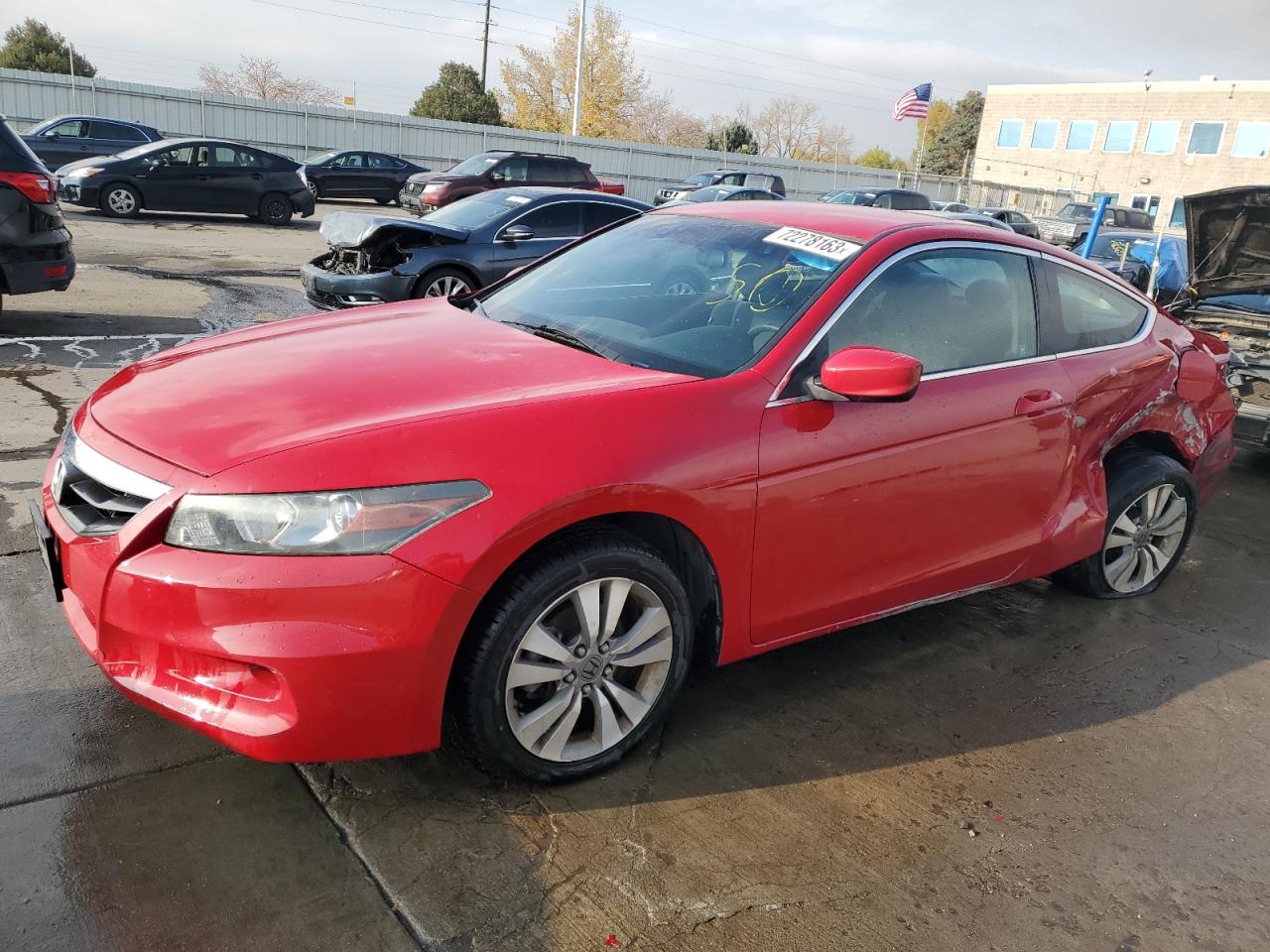 Изображение 1 2012 HONDA ACCORD LX 2012 с VIN 1HGCS1B31CA001775