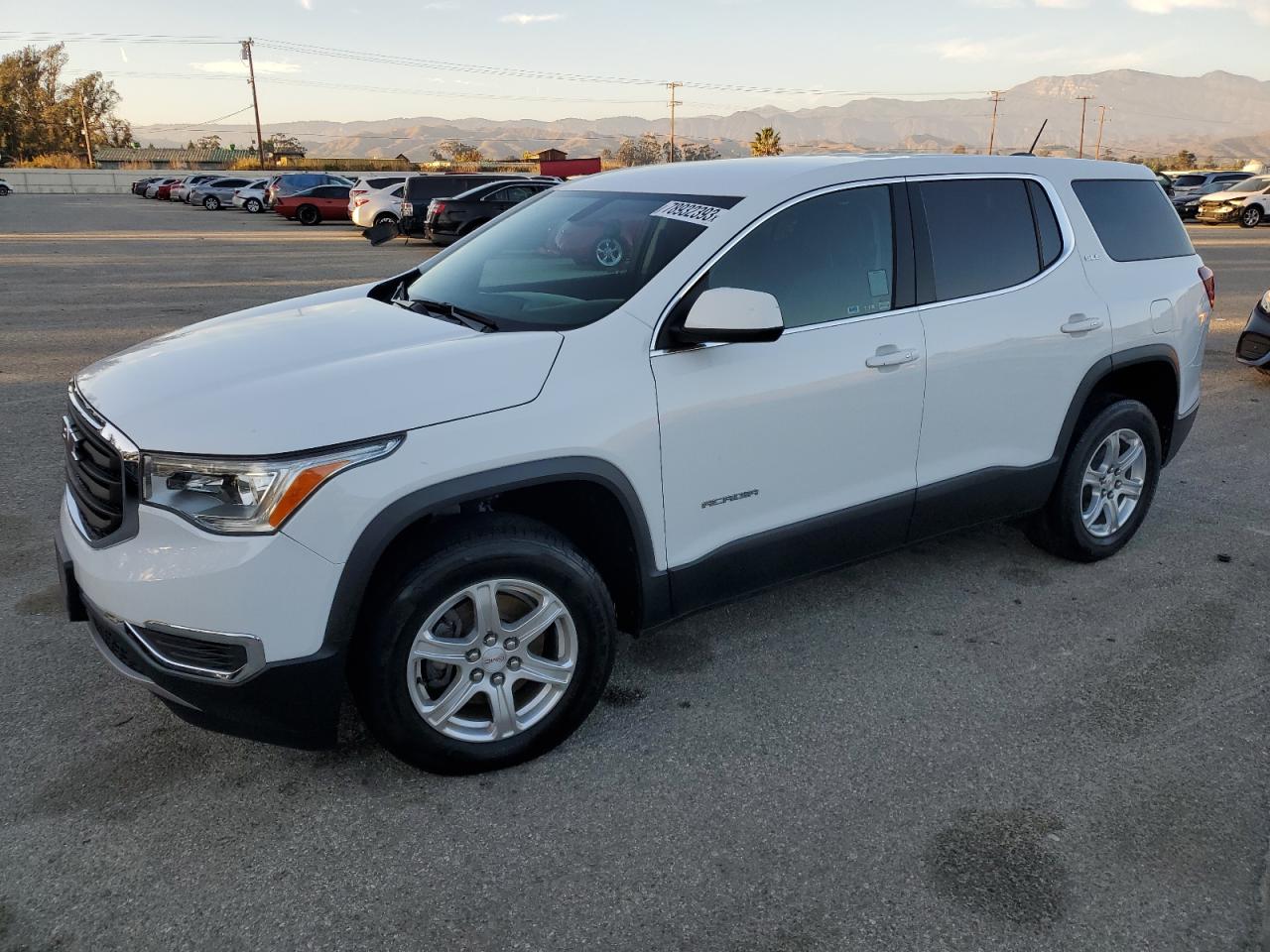 Image 1 of 2019 GMC ACADIA SLE 2019 with VIN 1GKKNKLA0KZ110107