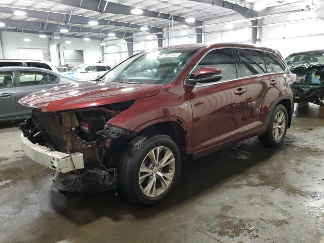 2015 TOYOTA HIGHLANDER XLE 2015 image