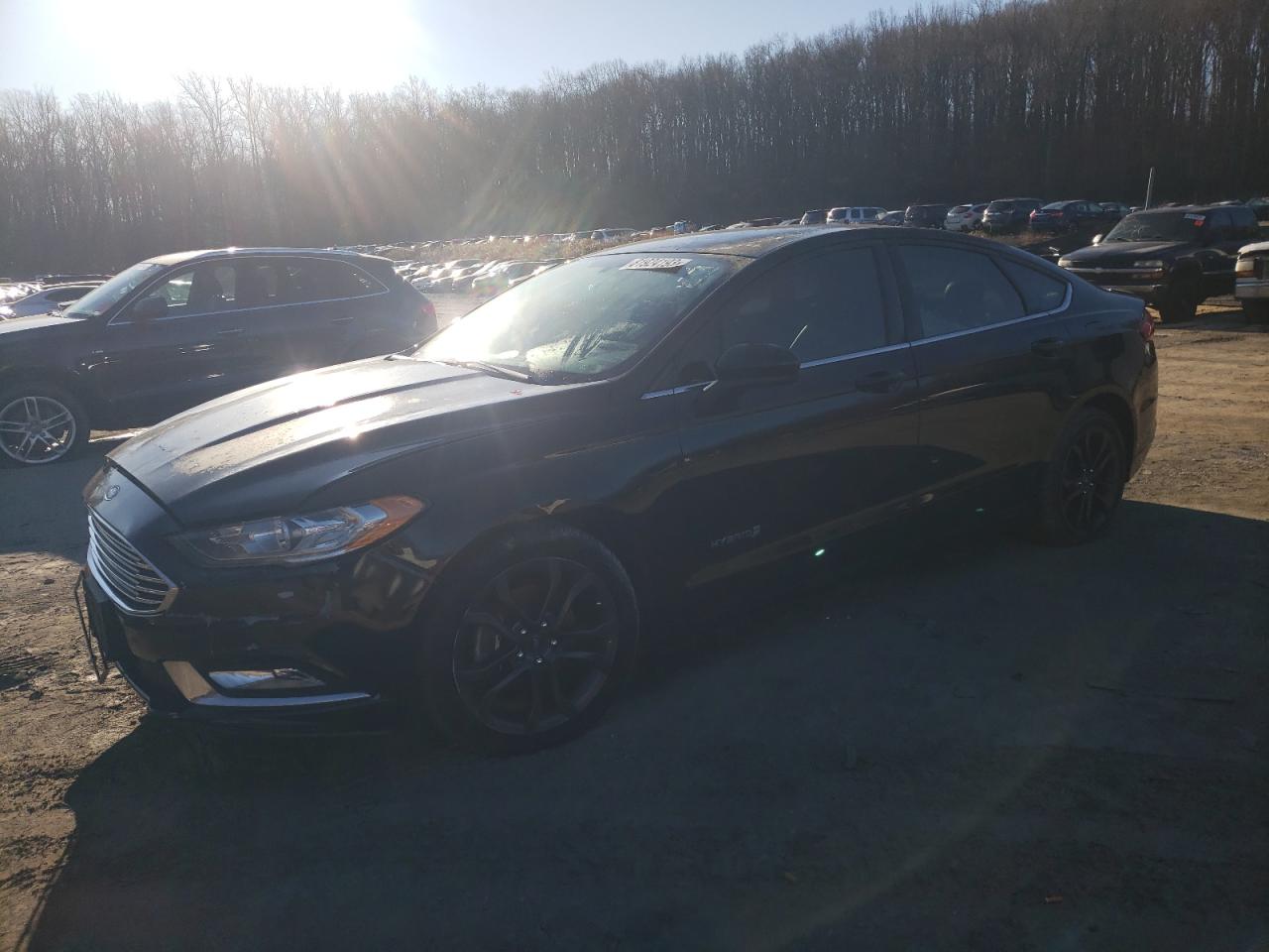 Image 1 of 2018 FORD FUSION SE HYBRID 2018 with VIN 3FA6P0LU9JR151477