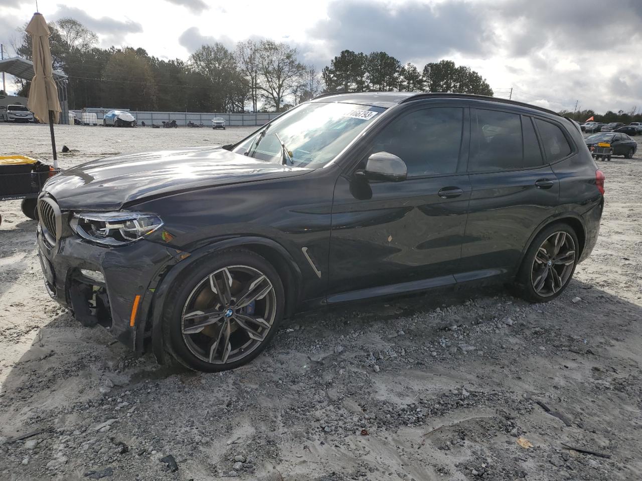 Image 1 of 2019 BMW X3 XDRIVEM40I 2019 with VIN 5UXTS3C59K0Z03037