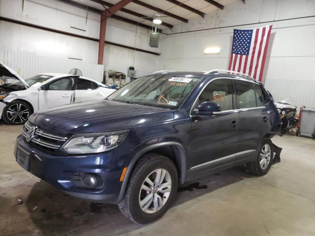 Image 2 of 2012 VOLKSWAGEN TIGUAN S 2012 with VIN WVGAV7AX4CW547067