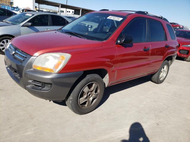 Image 1 of 2008 KIA SPORTAGE LX 2008 with VIN KNDJF724587485167