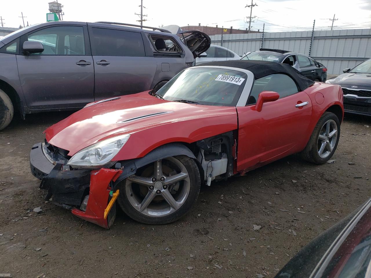 Изображение 1 2008 SATURN SKY  2008 с VIN 1G8MC35B88Y126635