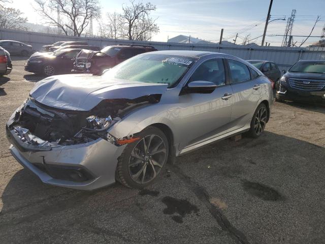 Image 1 of 2019 HONDA CIVIC SPORT 2019 with VIN 2HGFC2F84KH533219