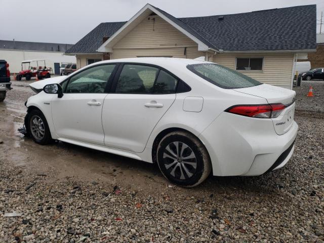 Image 2 of 2021 TOYOTA COROLLA LE 2021 with VIN JTDEAMDE1MJ000962