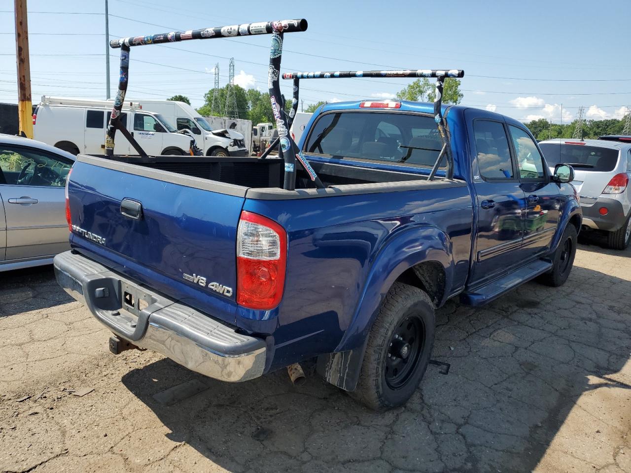 Obraz 3 z 2005 TOYOTA TUNDRA DOUBLE CAB SR5 2005 z VIN 5TBDT44155S485736