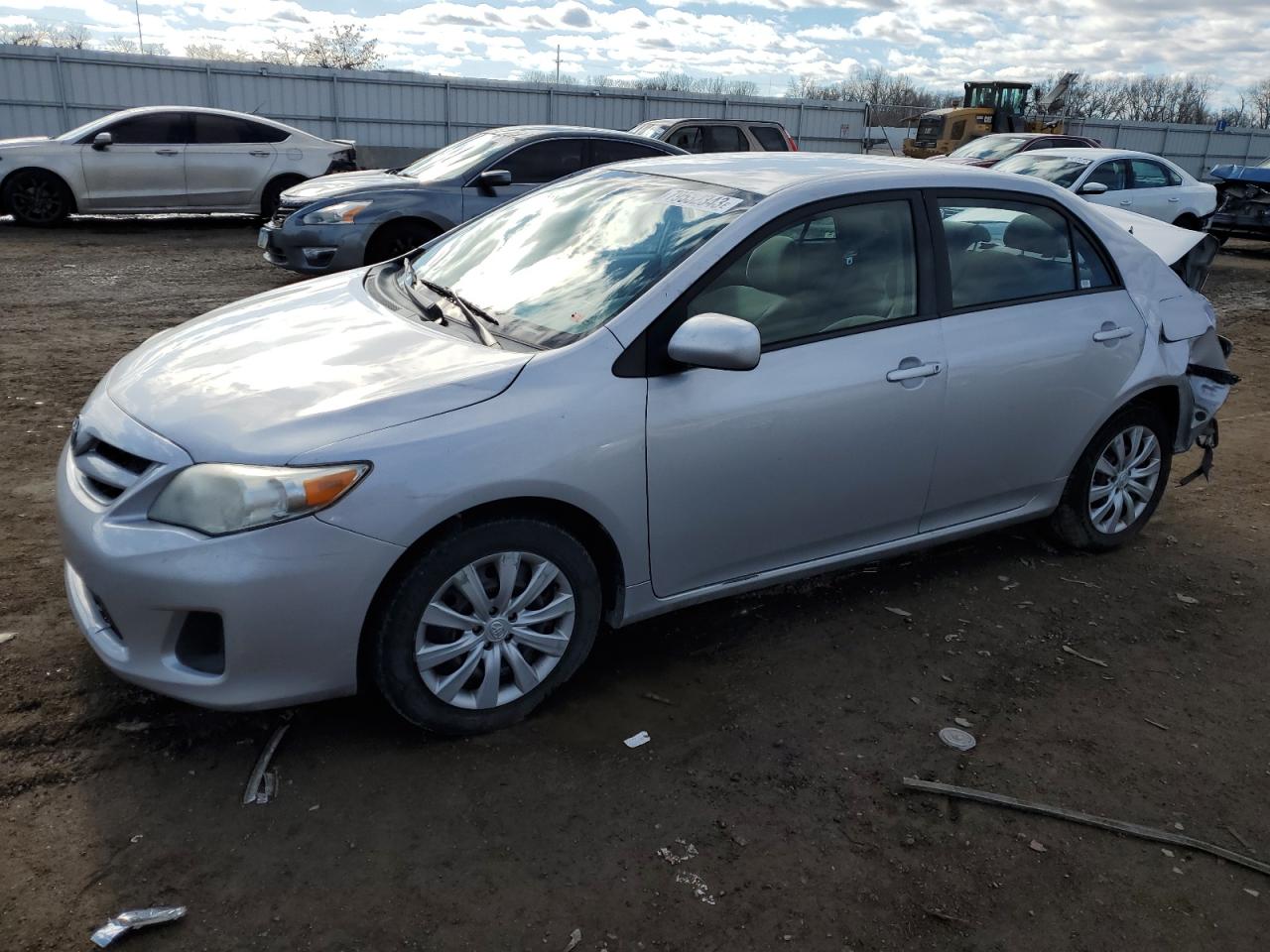 Image 1 of 2012 TOYOTA COROLLA BASE 2012 with VIN 2T1BU4EE2CC839747