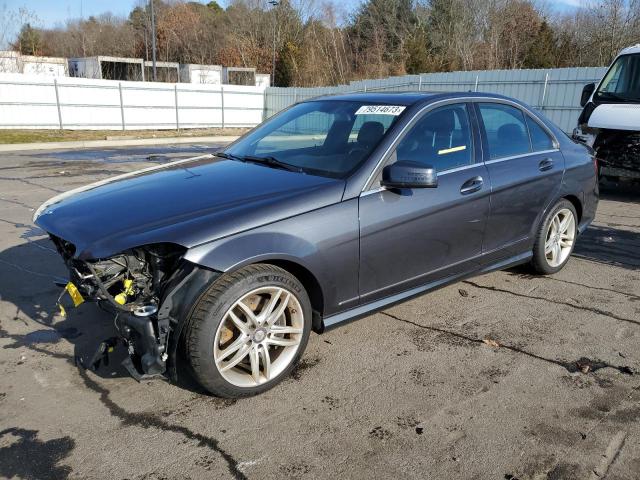 Image 1 of 2014 MERCEDES-BENZ C 300 4MATIC 2014 with VIN WDDGF8AB1ER319251