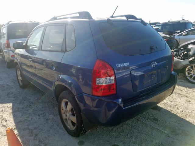 Obraz 3 z 2007 HYUNDAI TUCSON GLS 2007 z VIN KM8JM12B07U565294