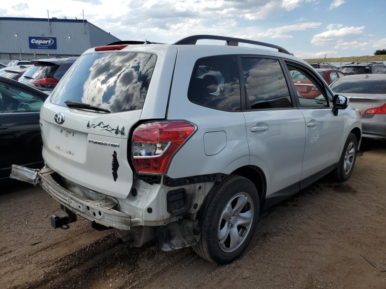 Image 3 of 2014 SUBARU FORESTER 2.5I 2014 with VIN JF2SJCAC1EG498550