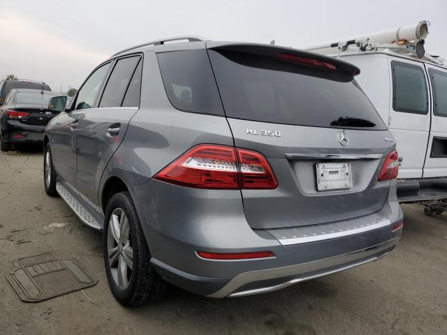 Obraz 2 z 2012 MERCEDES-BENZ ML 350 4MATIC 2012 z VIN 4JGDA5HB2CA028099
