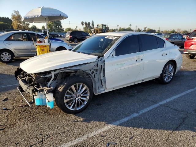 Image 1 of 2018 INFINITI Q50 LUXE 2018 with VIN JN1EV7AP8JM356608