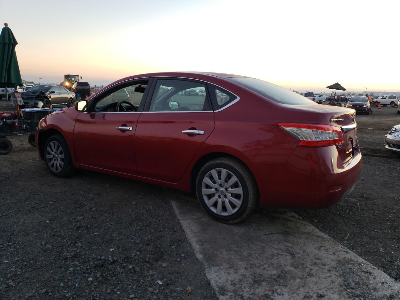 Image 2 of 2013 NISSAN SENTRA S 2013 with VIN 3N1AB7AP7DL768282