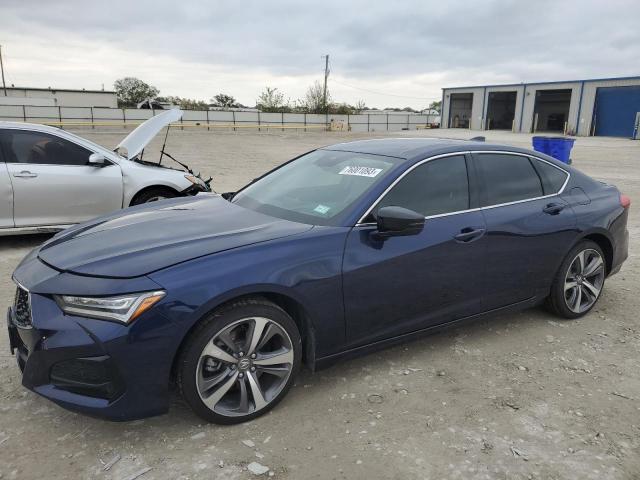 Image 1 of 2021 ACURA TLX ADVANCE 2021 with VIN 19UUB5F67MA012197