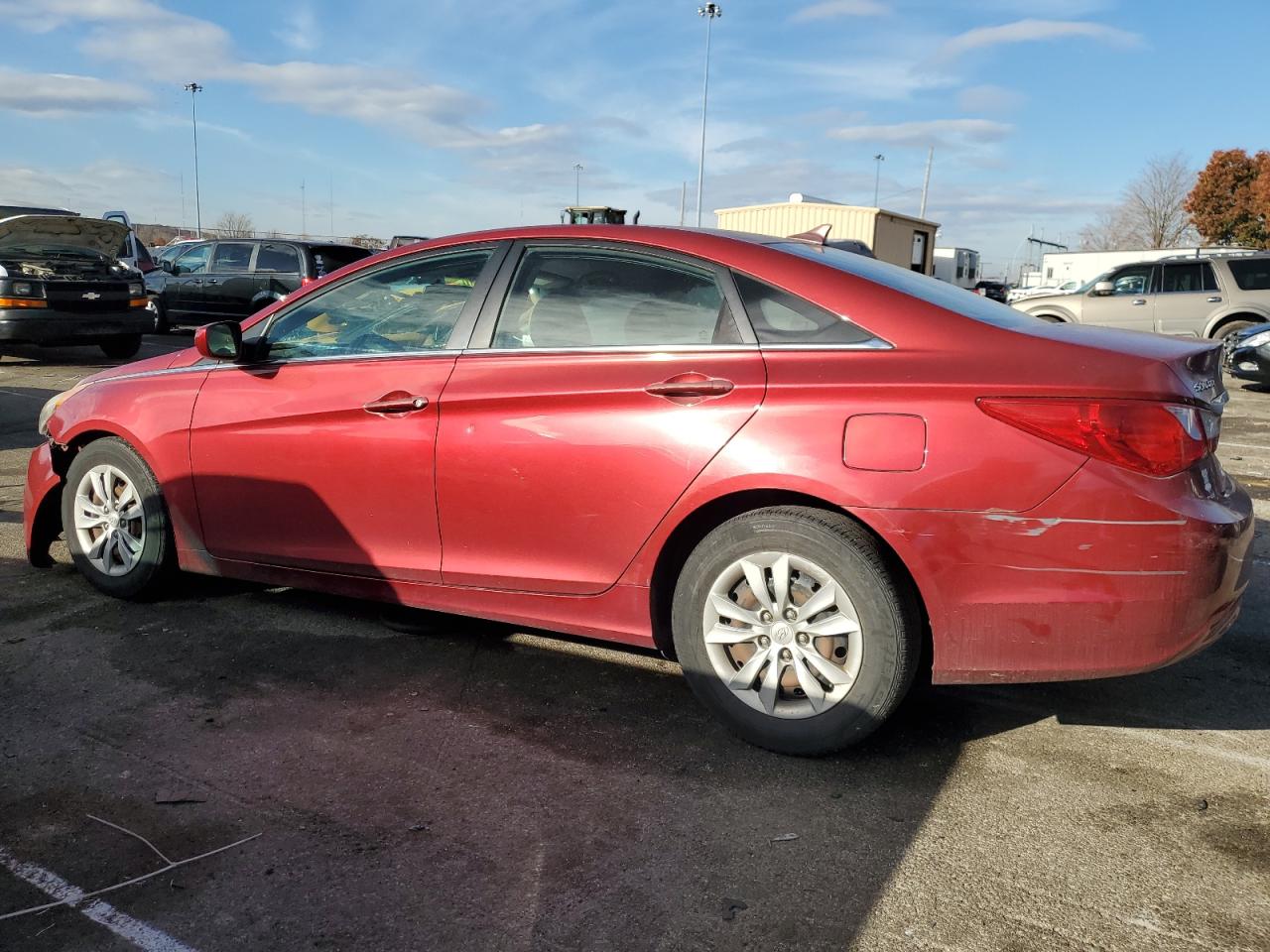 Image 2 of 2011 HYUNDAI SONATA GLS 2011 with VIN 5NPEB4AC4BH054309