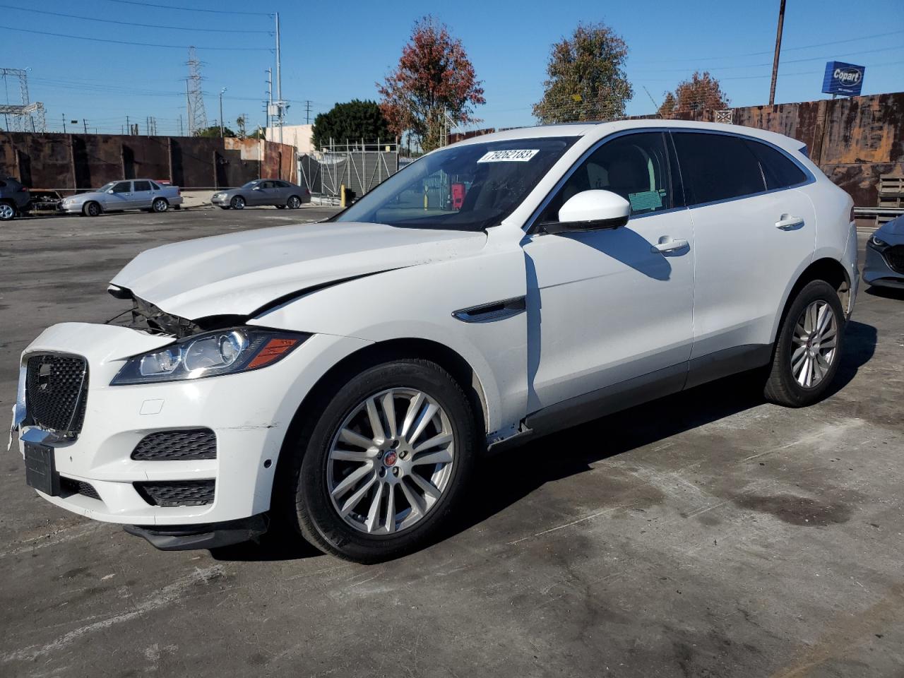 Image 1 of 2019 JAGUAR F-PACE PRESTIGE 2019 with VIN SADCK2FX8KA395067