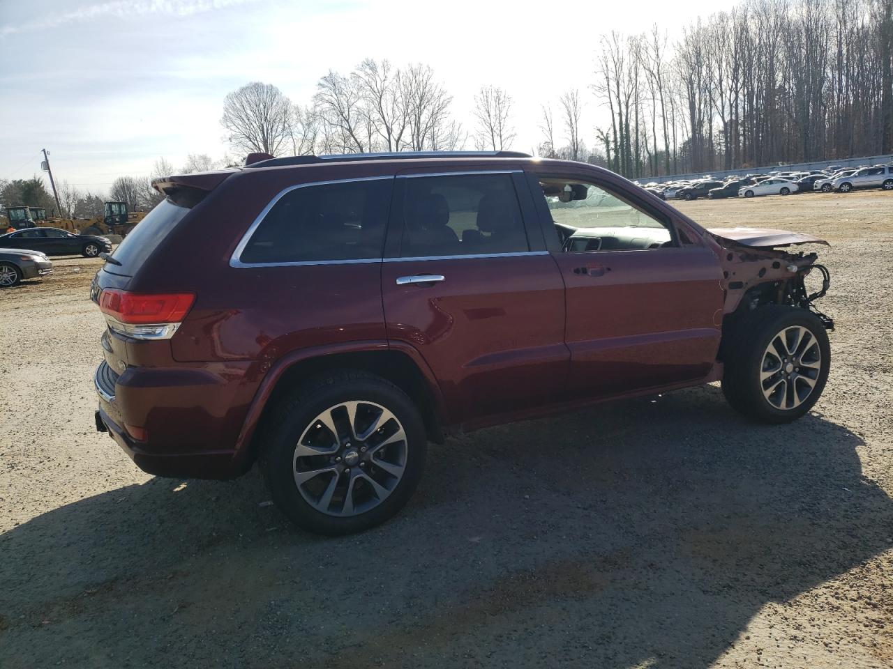 Image 3 of 2017 JEEP GRAND CHEROKEE OVERLAND 2017 with VIN 1C4RJFCG7HC940676