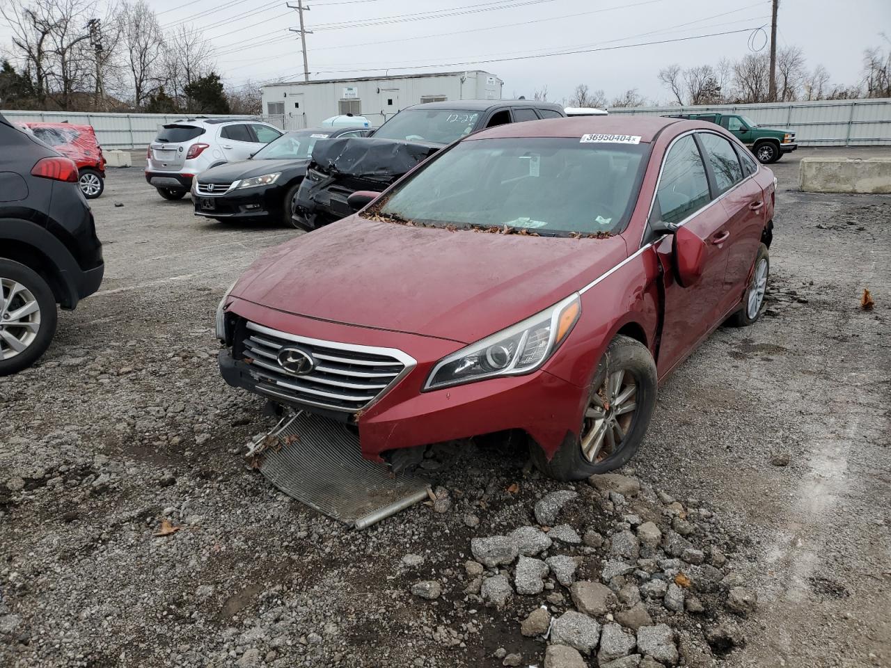 Image 1 of 2015 HYUNDAI SONATA SE 2015 with VIN 5NPE24AF3FH010530