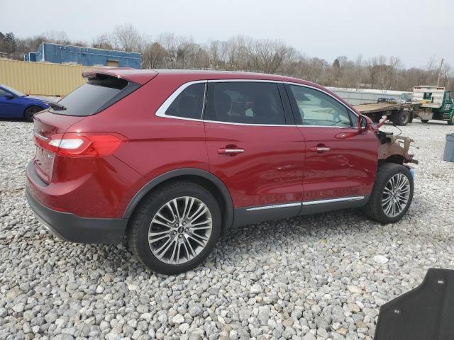 Image 3 of 2017 LINCOLN MKX RESERVE 2017 with VIN 2LMPJ8LRXHBL34857
