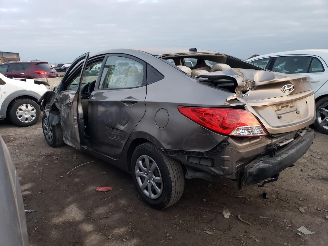 Изображение 2 2014 HYUNDAI ACCENT GLS 2014 с VIN KMHCT4AE1EU752551