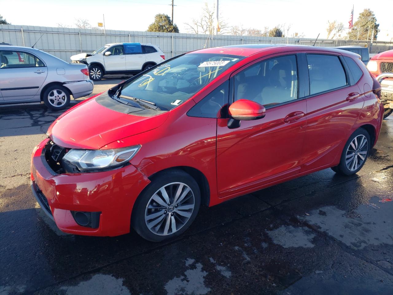 Image 1 of 2015 HONDA FIT EX 2015 with VIN 3HGGK5H85FM738772