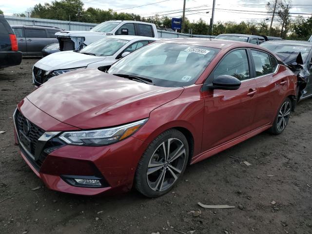 Изображение 1 2021 NISSAN SENTRA SR 2021 с VIN 3N1AB8DV3MY212053