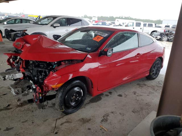 Image 1 of 2020 HONDA CIVIC LX 2020 with VIN 2HGFC4B67LH302123