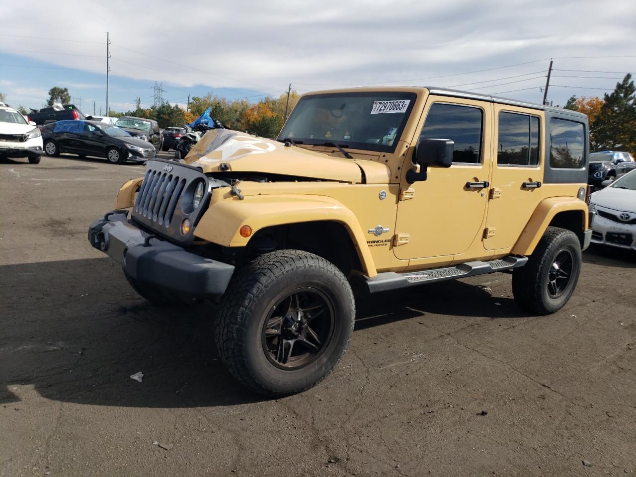 Obraz 1 z 2014 JEEP WRANGLER UNLIMITED SPORT 2014 z VIN 1C4BJWDG2EL229382