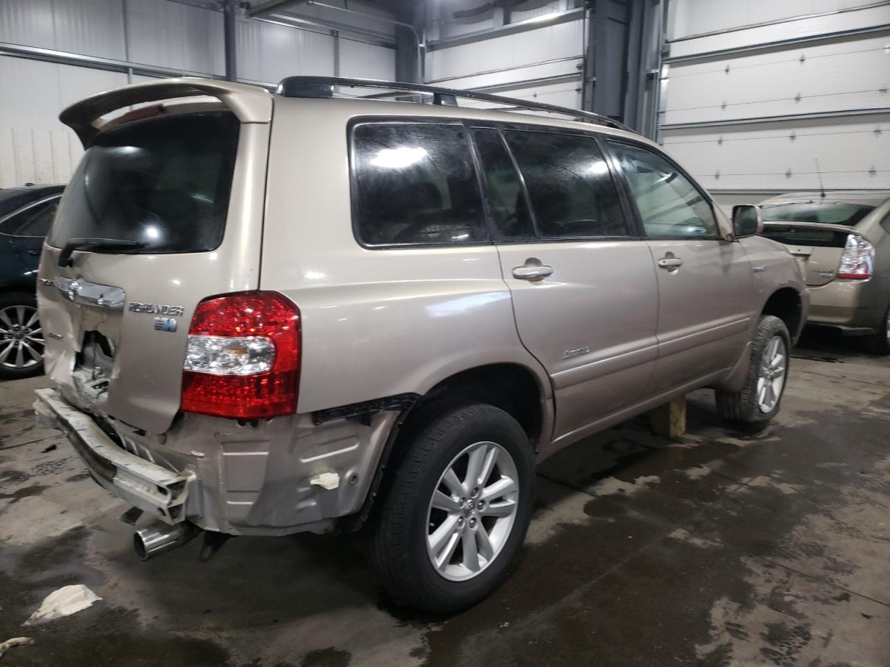 Image 3 of 2007 TOYOTA HIGHLANDER HYBRID 2007 with VIN JTEHW21A570034414